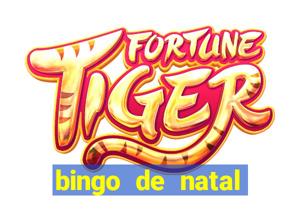 bingo de natal para imprimir gratis